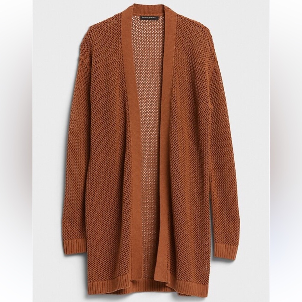 Beachy Open-Front Knit Cardigan - Banana Republic Factory